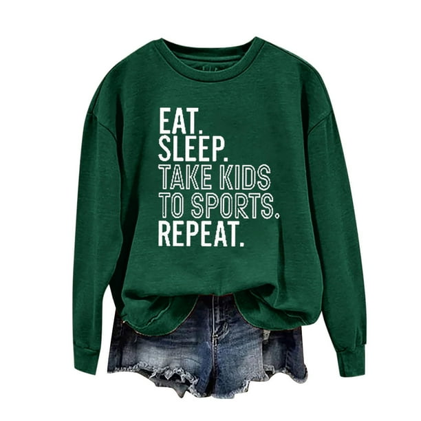 Funny Eat Sleep Take Kids To Sport Repeat Tshirt Funny Eat Sleep Take Kids To Sport Repeat Tshirt