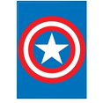 thumbnail image 1 of Captain America Captain America magcapshield Symbole de Bouclier Aimant, 1 of 2