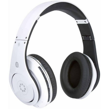 Memorex Bluetooth Wireless Headphones, White - Walmart.com