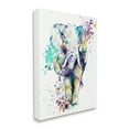 thumbnail image 3 of Stupell Industries Street Style Speckled Elephant Paint Splatter Animal Graphic Art Gallery Wrapped Canvas Print Wall Art, Design by Emma Catherine Debs, 3 of 7