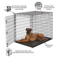 Ginormous Single Door 54Inch Dog Crate for XXL Dogs Breeds; Great Dane
