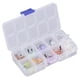 thumbnail image 4 of Kit de suministros para hacer aretes, 4 colores diferentes, diseño personalizado de bebida, accesorios completos, aretes colgantes DIY, 4 of 14