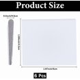 thumbnail image 2 of 6Pcs Weather Stripping Seal Strip Foam Door Seal Window Sealer for Winter Soundproof Door Insulation Strip Thin Stripping Seal for Door Frame Door Gap Filler Noise Blocker 2x1.7in for diy making, 2 of 9