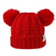thumbnail image 5 of sweethay Gorro con giro de frita, lindo diseño de doble capa, tocado a la moda, buena retención de calor, orejeras plegables, gorras para Type8 NO8, 5 of 6