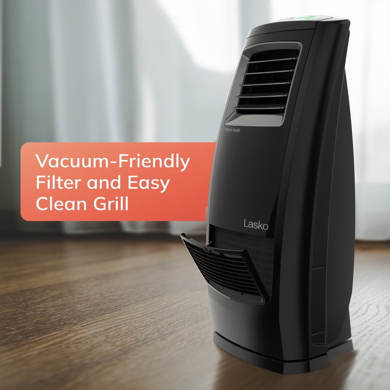 Lasko Oscillating 1500W Ceramic Heater, 4-Way Heat, AutoEco