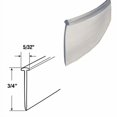 thumbnail image 4 of Gordon Glass® Transparent 3/4 Pouces Demi-Rond Joint et Balayage de Fond de Porte de Douche - 36 Po de Long, 4 of 4