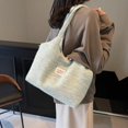 thumbnail image 4 of Lindo Bolso Lana Colorido Hombro Punto, 4 of 7