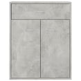 thumbnail image 5 of vidaXL Sideboard Concrete Grey 60x30x75 cm Engineered Wood, 5 of 5