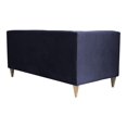thumbnail image 3 of Love Seat Poole SofaMatch, Tela Quantum, Patas Natural azul, 3 of 5