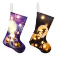 thumbnail image 1 of 2pcs/pack LED Lights Glowing Halloween Candy Gift Socks Bags Stockings, 1 of 4