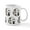 White, variant on CafePress - Boho Owl And Moon Gothic 11 Oz Ceramic Mug - 11 oz Ceramic Mug - Novelty Coffee Tea Cup