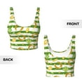 thumbnail image 5 of Kdxio Watercolor St Patrick Day Print Workout Crop Tank Top for Women Racerback Yoga Tank Tops Athletic Sports Shirts Exercise Undershirts, 5 of 9