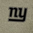 thumbnail image 2 of Men's Antigua Heather Olive New York Giants Subtle Quarter-Zip Top, 2 of 2