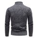 thumbnail image 5 of pstuiky camisa de manga larga para hombre, Suéter grueso de cuello alto para hombre con mangas largas y base cálida de punto. Tops casuales para hombres l, 5 of 6