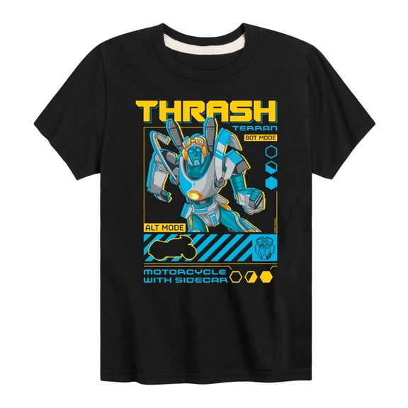 Transformers - Earth Spark - Thrash - Youth Short Sleeve T-Shirt