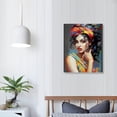 thumbnail image 3 of Nawypu  Black Girl Wall Art African American Woman Canvas Wall Art the Pictures Print On Canvas Modern Artwork Wall Decoration for Home Living Room, 3 of 4