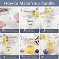 thumbnail image 2 of Candle Wicks for Candle Making,Candle Wick Stickers,Wooden Candle ,Pre Waxed Cotton Wick, 2 of 5