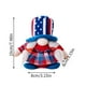 thumbnail image 3 of Figura de gnomo patriótico del 4 de julio | Decoración de poliéster para el Día de la Independencia | Adorno de mesa suave en rojo, blanco y azul | Regalo navideño para niños, oficina, hogar, 3 of 5