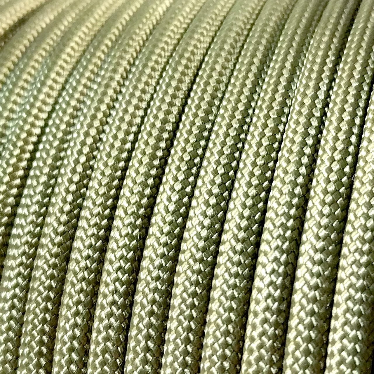 ASR Outdoor Survival OD Green Paracord Rope Breaking Point 550 Pounds - 500 ft