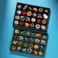 thumbnail image 3 of kurtrusly Wood Velvet Display Tray Durable And Exquisite Craft Wide Display Space For Rings Bracelets Green 1Set, 3 of 6