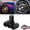 Black, variant on Silver,4 Metal Chrome Tire/Wheel Air Pressure Stem Valve Caps for Car-Truck-Hot Rod,C02
