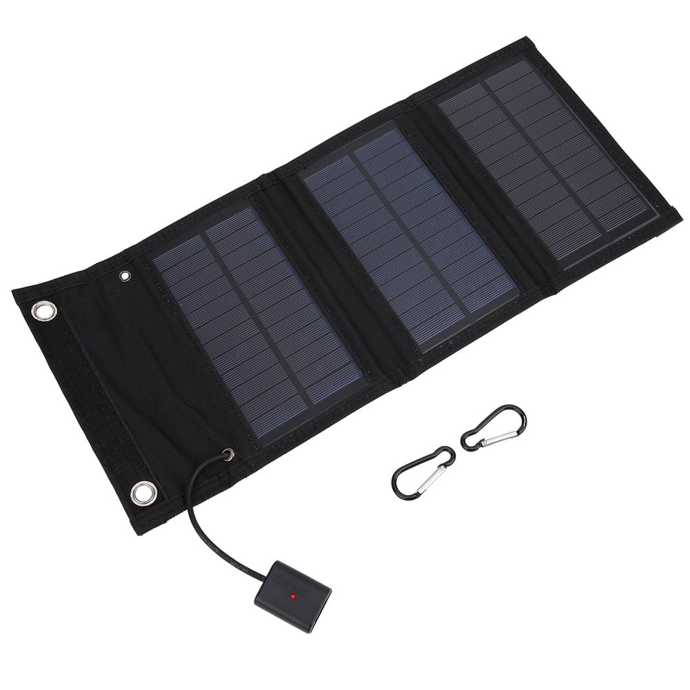 Solar Energy Panel, Flexible Solar Panel, Solar Panel Folding Pack, Lightweight For Travel Hiking