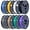 8 Spool (Black+white+blue+green+yellow+burlywood+purple+grey), variant on 250g PLA Filament 1.75mm Bundle,3D Printer Filament Bundle Multicolor, Neatly Wound PLA Filament, Individually Vacuum Packed,250g Spool,8 Rolls,Black White Grey Transparent Red Blue Orange Green