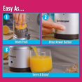 thumbnail image 2 of As Seen On TV Hurricane Silver Rechargeable Cordless Automatic Fruit Extractor, 2 of 8