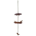 thumbnail image 1 of Hanging Bird Bath Hanging Bird Feeder Metal Bird Baths for Ourdoors Hanging Tray Bird Bath Tray or Bird Water B, 1 of 5