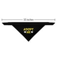 thumbnail image 2 of Adopt Me Dog Pet Bandana - Black, 2 of 4