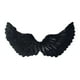 thumbnail image 1 of Disfraz de ala de ángel, accesorios de Halloween para fiesta, festival, cumpleaños. negro S, 1 of 9