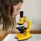 thumbnail image 5 of Microscopio para niños, kit de ciencia de juguete con aumento de 1200X, ideal para principiantes, ideal para el hogar y la escuela. D, 5 of 9