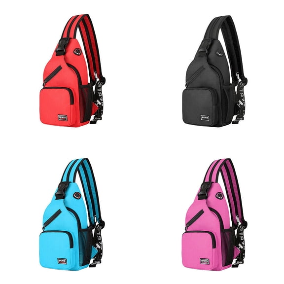 Outdoor Essentials Unisex Waterproof Crossbody Sling Bag Polyester Backpack