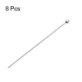 thumbnail image 3 of Unique Bargains 6' Metal Cocktail Toothpicks Round Bead Drink Picks Cocktail Skewers 8Pack, 3 of 7