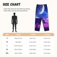 thumbnail image 4 of Bixox Women's Dreamy Colorful Starry Sky Patterned Pajama Pants Loungewear, 4 of 5