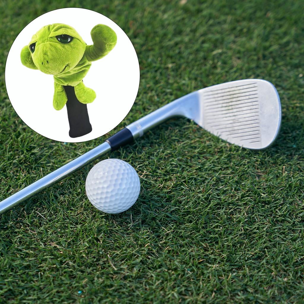 Vensio Novelty Turtle Shaped Golf Driver Headcover with Plush Lining for 460cc Woods Clubs Gift for Men