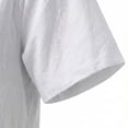 thumbnail image 6 of Guluxicc Men's Linen Hoodie Shirts Short Sleeve Athletic Shirts for Everyday Gym Workout Summer Casual Outfits, 6 of 8