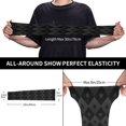 thumbnail image 2 of Sun Protection Arm Sleeves for Men Women, Black Poker Sleeves to Cover Arms with Thumb Hole Cooling Sleeve, 2 of 6