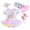 Pink, variant on Piomll Girls Outfit Sets Easter Cartoon Skirt Headdress Socks Shoes 4 Pcs Kids Outfits