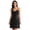 Black, variant on Lingerie for Women Sexy Side Lace Nightgowns Sleepwear V Neck Babydoll Split Nighty Chemise Nightgowns