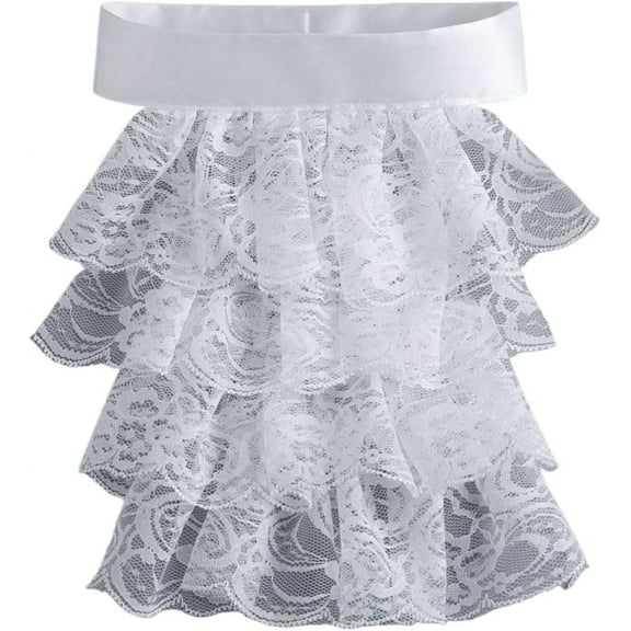 YEKEYI Fake Collar Wrist Cuffs for Wedding Party,False Sleeve Cuffs Collar, Half Shirt Collar for Women