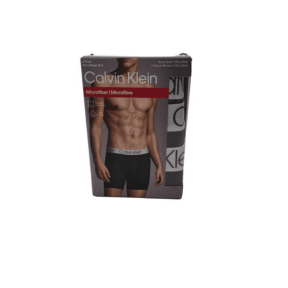 Calvin Klein 3 Pack Microfiber Boxer Brief Multi Color Small