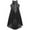 Black, variant on Kids Girls Sequins Party Pageant Dress Sleeveless Birthday Proms Ball Gown Pink 6