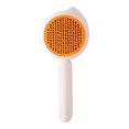 thumbnail image 2 of NIBOLOG Pet Comb Pet Hair Cleaner Brush Cat Grooming Brush with Release Button Cat Brush Shedding Hair Pet Massage Brush, 2 of 8