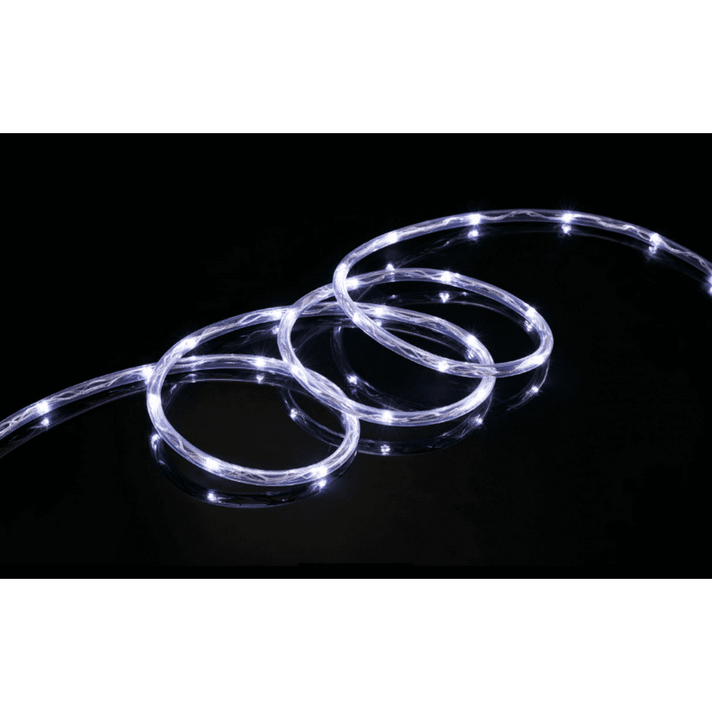 Meilo 16 FT LED Mini Rope Light Low Profile 1/4 diameter Daylight