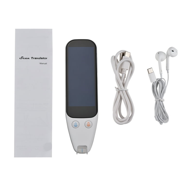 Arealer Portable Scan Translation Pen Exam Reader Voice Language Translator  Device with Touchscreen WiFiHotspot ConnectionOffline Function Support  DictionaryText Scanning ReadingText and Phonetic Tr 