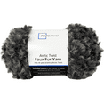 thumbnail image 2 of Mainstays Arctic Twist, 54.7 yd, Grey, 100% Polyester, Super Bulky, Pack of 2, 2 of 5