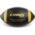 thumbnail image 5 of Cannon Sports Official Size Football - Composite Leather Football with Extra Grip & Durable Construction for All-Weather Play – Regulation Size Ball with Pump (Black/Gold, Official), 5 of 10