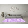 thumbnail image 3 of Ahgly Company Indoor Rectangle Abstract Purple Contemporary Area Rugs, 7' x 9', 3 of 4