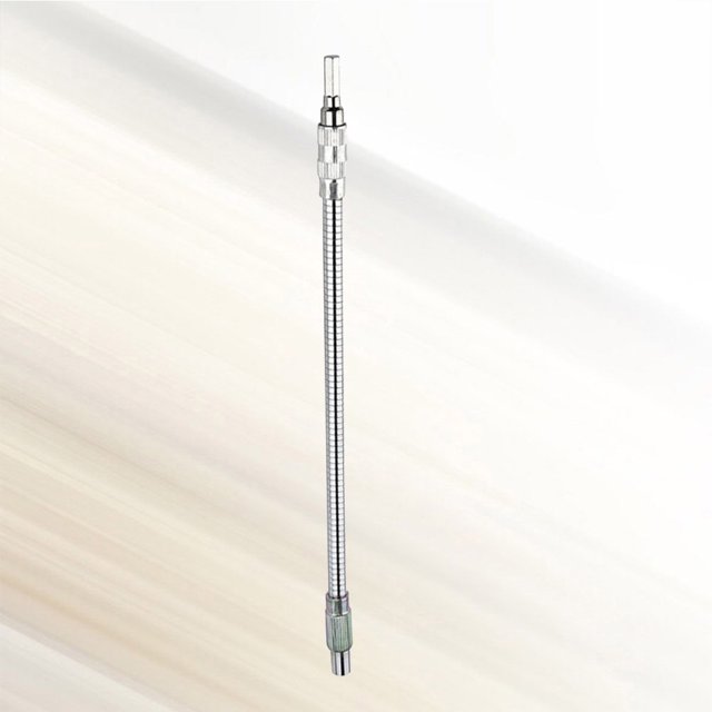 SHOWERORO 1Pcs Tige d'Extension de Perceuse Rechargeable en Métal pour Projets d'Amélioration Automobile et Domestique